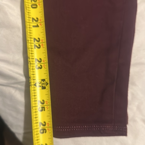 Rock & Republic women’s leggings pant color burgundy size 4 - Picture 12 of 12